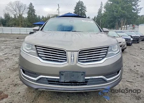 2017 Lincoln Mkx Select z USA, uszkodzony, nr VIN 2LMPJ8KR9HBL28811
